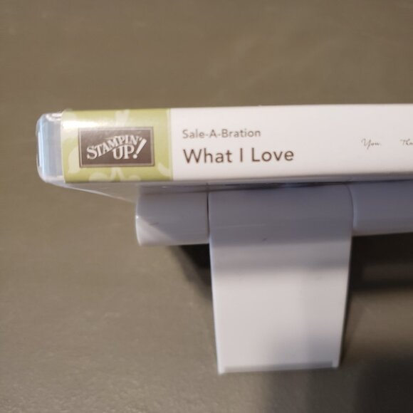 Stampin' Up! 'WHAT I LOVE' Photopolymer Stamp Set (Used) - Picture 3 of 4